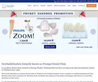 Promjaidental.com(Phuket Dentist) Screenshot