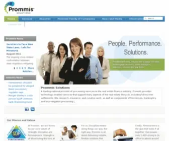 Prommis.com(Prommis Solutions) Screenshot