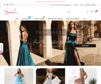 Promnova.com(Prom Dresses) Screenshot