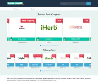 Promo-Hunter.net(Shop and Save with Coupon Top) Screenshot