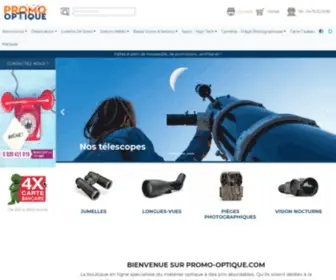 Promo-Optique.com(Télescope) Screenshot