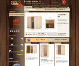 Promo-Sauna.fr(Sauna) Screenshot