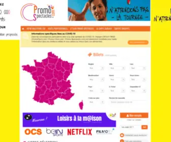 Promo-Spectacles.com(Le sp) Screenshot