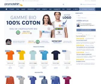 Promo-T-Shirt.com(Grossiste avec des prix hyper compétitifs) Screenshot