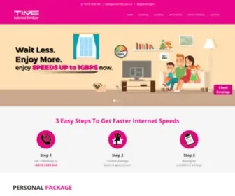 Promo-Time.com.my(TIME Internet Malaysia) Screenshot