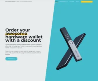 Promo-Wallet.com(Hardware Wallets) Screenshot