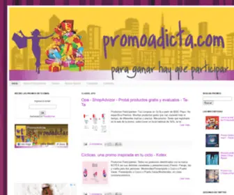 Promoadicta.com(Sorteos y premios en Uruguay) Screenshot