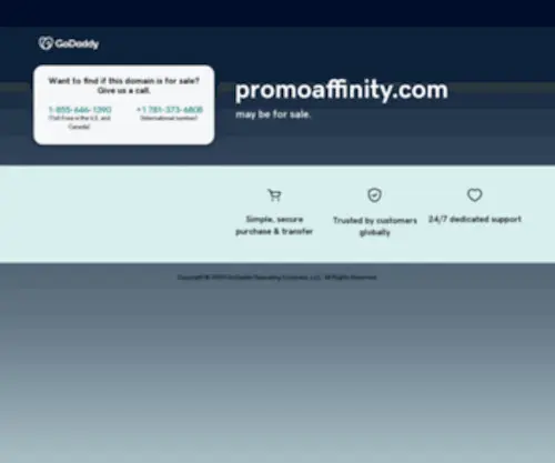 Promoaffinity.com(Promo Affinity) Screenshot
