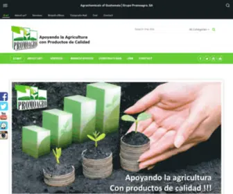 Promoagro.com.gt(Agroquímicos de Guatemala) Screenshot