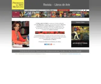 Promoartemexicano.com(Promoción de Arte Mexicano. Libros de Arte Mexicano. Lupina Lara. Revista Resumen. Colección) Screenshot