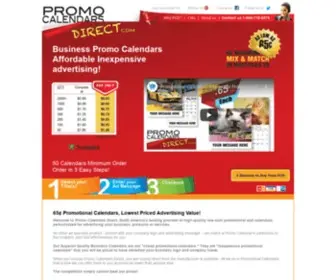 Promocalendarsdirect.com(2022 Promo Calendars low as 65¢) Screenshot