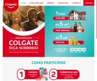 Promocaocolgate.com.br(Promoção) Screenshot