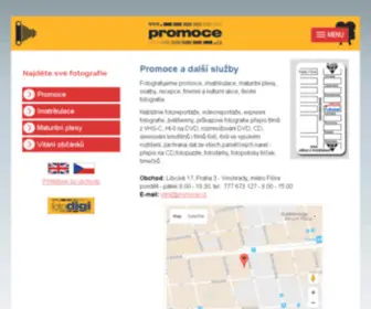 Promoce.cz(Hlavní stránka) Screenshot