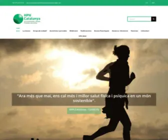 Promociodelasaluthph.cat(HPH CATALUNYA) Screenshot