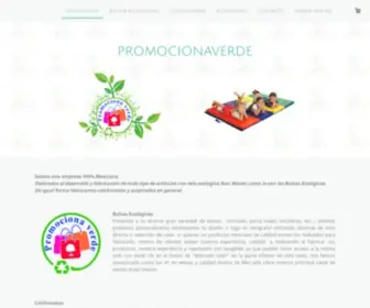 Promocionaverde.com.mx(Somos fabricantes) Screenshot