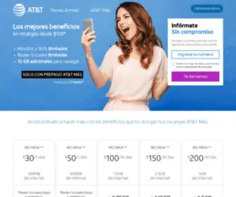 Promociones-ATT.com.mx(Bienvenido a AT&T) Screenshot