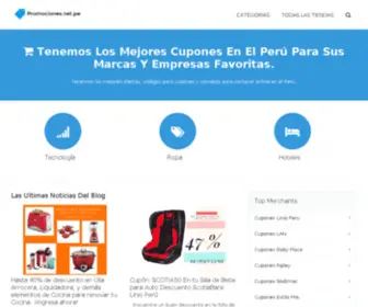 Promociones.net.pe(Descuentos Y Promociones Que te Sorprenderan) Screenshot