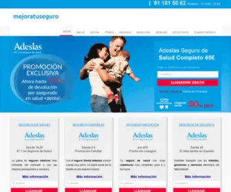 Promocionesadeslas.es(Adeslas Seguros) Screenshot