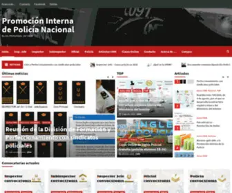 Promocioninterna.es(Promoción Interna de Policía Nacional) Screenshot