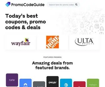 Promocodeguide.org(PromoCode Guide) Screenshot