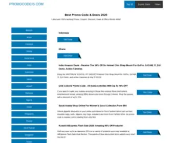 Promocodeis.com(Promotion Codes & Discounts) Screenshot