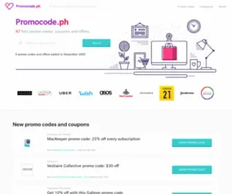 Promocode.ph(Philippines #1 promo code spot) Screenshot