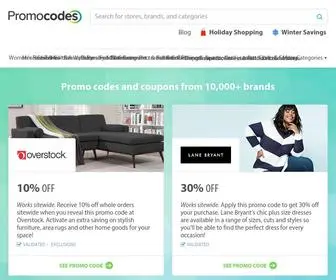 Promocodes.com(Promo Codes) Screenshot