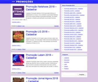 Promocoes.net.br(Participe de Promoções 2018) Screenshot