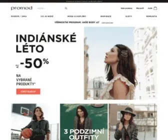 Promod.cz(Dámská móda online) Screenshot