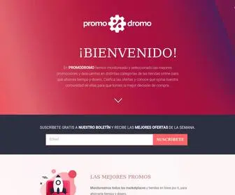 Promodromo.com.mx(Ofertas, promociones y descuentos todos los días) Screenshot