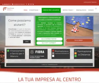 Promofirenze.it(Azienda Speciale della Camera di Commercio di Firenze) Screenshot