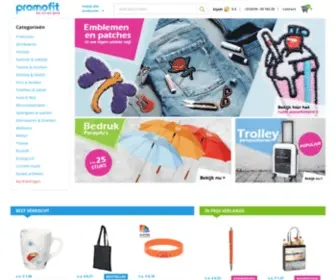 Promofit.nl(Promotie artikelen & Relatiegeschenken) Screenshot