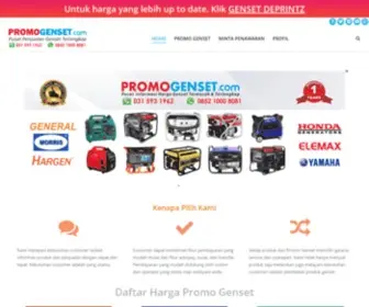 Promogenset.com(JUAL GENSET HARGA TERMURAH DAN TERLENGKAP) Screenshot