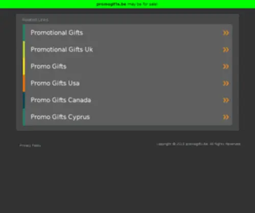 Promogifts.be(Promogifts) Screenshot