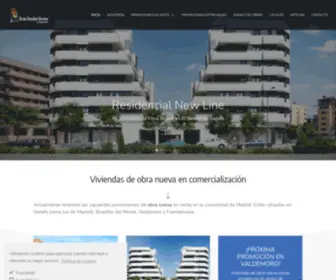 Promogonsa.com(Promociones Inmobiliarias de pisos de obra nueva en las mejores zonas del Sur de Madrid) Screenshot