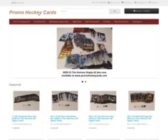 Promohockeycards.com(Promo Hockey Cards Singles Marketplace) Screenshot