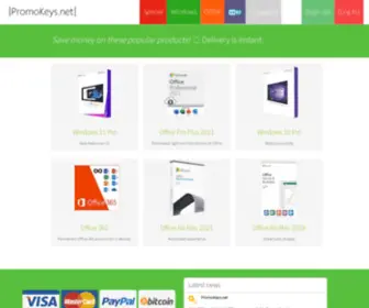 Promokeys.net(Genuine Product Keys) Screenshot
