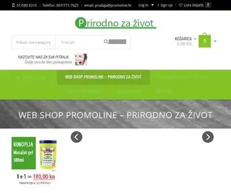 Promoline.hr(Web Shop trgovina) Screenshot