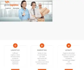 Promologistics.com.mx(Diseñamos Soluciones para la Cadena de Suministro) Screenshot