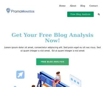 Promomonster.com(Digital Marketing Experts Since 1999) Screenshot