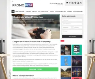 Promopixa.co.uk(Corporate Video Production) Screenshot