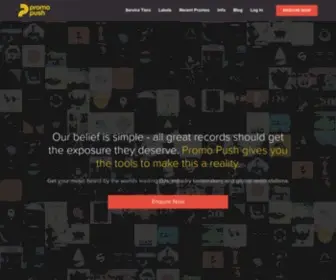 Promopush.com(Our belief) Screenshot