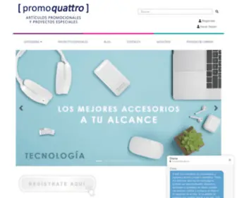 Promoquattro.com(PromoQuattro Home) Screenshot