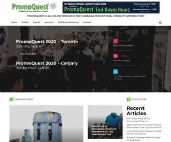 Promoquest.ca(PromoQuest) Screenshot