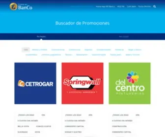 Promosdelbanco.com(Mirá todas las Promociones del Banco de Corrientes en todos los rubros) Screenshot