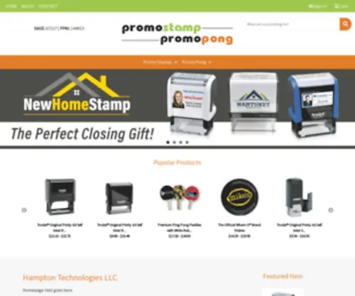 Promostamp.com(Promo Stamp & Promo Pong) Screenshot