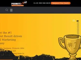 Promoteabhi.in(Laravel) Screenshot