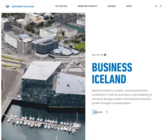 Promoteiceland.is(Business Iceland) Screenshot