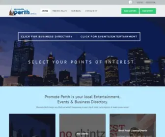 Promoteperth.com.au(Promote Perth) Screenshot