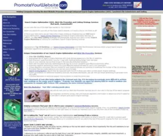 Promoteyourwebsite.com(Promote Your Website) Screenshot